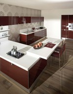 кухненски мебели с луксозна визия
